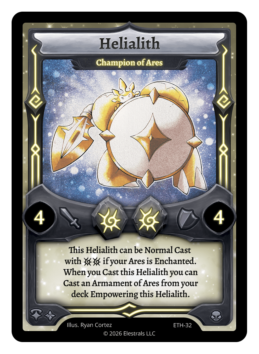 Helialith - Champion of Ares - ETH-32